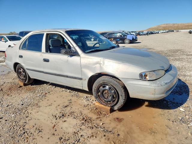1Y1SK52871Z413755 - 2001 CHEVROLET GEO PRIZM BASE SILVER photo 4