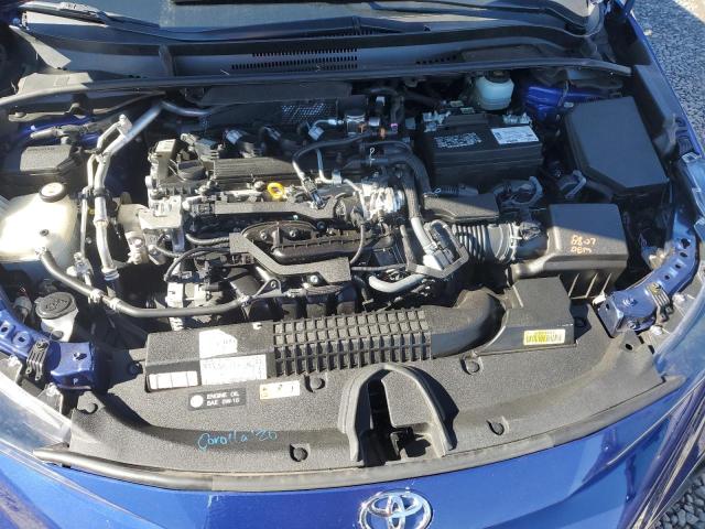 JTDS4RCE6LJ052188 - 2020 TOYOTA COROLLA SE BLUE photo 11