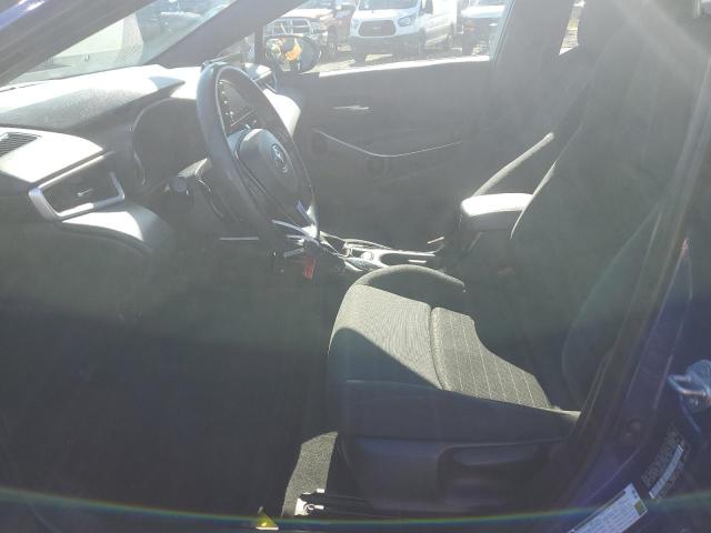 JTDS4RCE6LJ052188 - 2020 TOYOTA COROLLA SE BLUE photo 7