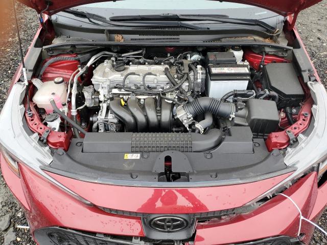 JTDEPMAE5NJ231108 - 2022 TOYOTA COROLLA LE წითელი ფოტო 11