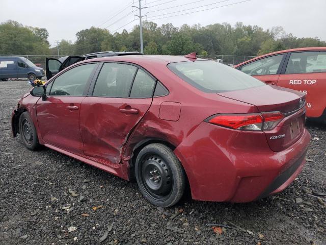 JTDEPMAE5NJ231108 - 2022 TOYOTA COROLLA LE წითელი ფოტო 2