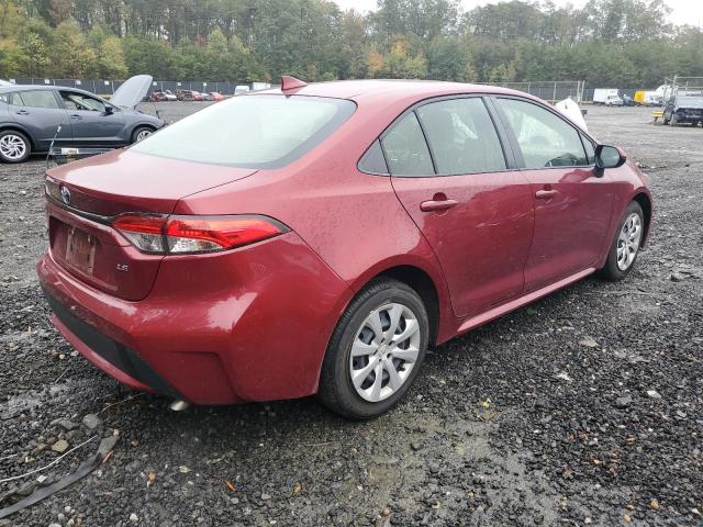 JTDEPMAE5NJ231108 - 2022 TOYOTA COROLLA LE წითელი ფოტო 3