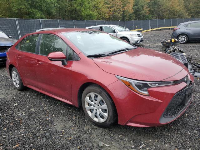 JTDEPMAE5NJ231108 - 2022 TOYOTA COROLLA LE წითელი ფოტო 4