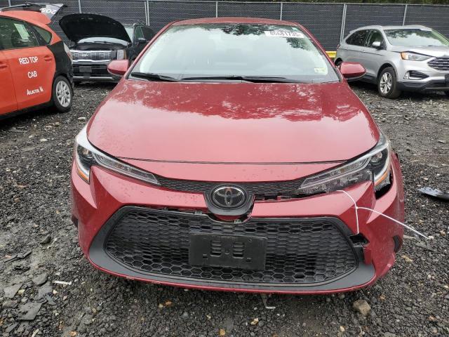 JTDEPMAE5NJ231108 - 2022 TOYOTA COROLLA LE წითელი ფოტო 5