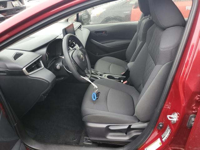 JTDEPMAE5NJ231108 - 2022 TOYOTA COROLLA LE წითელი ფოტო 7
