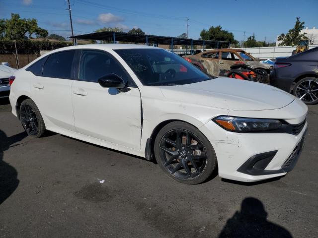 2HGFE2F5XNH610518 - 2022 HONDA CIVIC SPORT თეთრი ფოტო 4