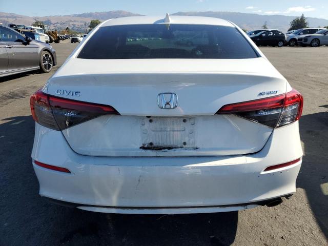 2HGFE2F5XNH610518 - 2022 HONDA CIVIC SPORT თეთრი ფოტო 6