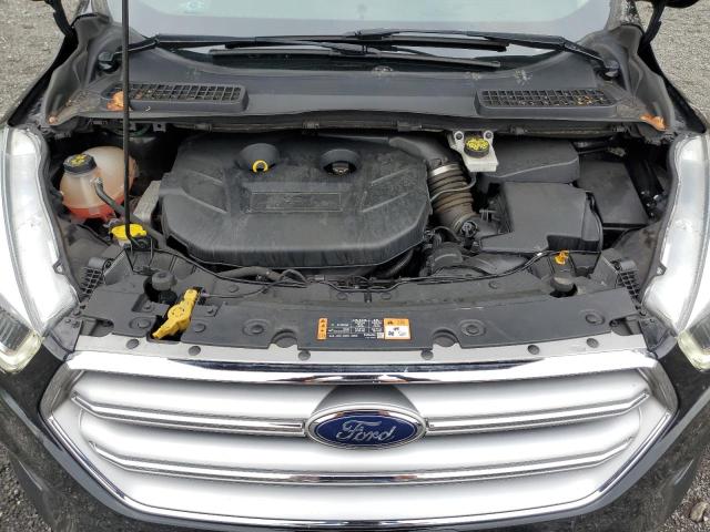 1FMCU0J90HUB64587 - 2017 FORD ESCAPE TITANIUM BLACK photo 12