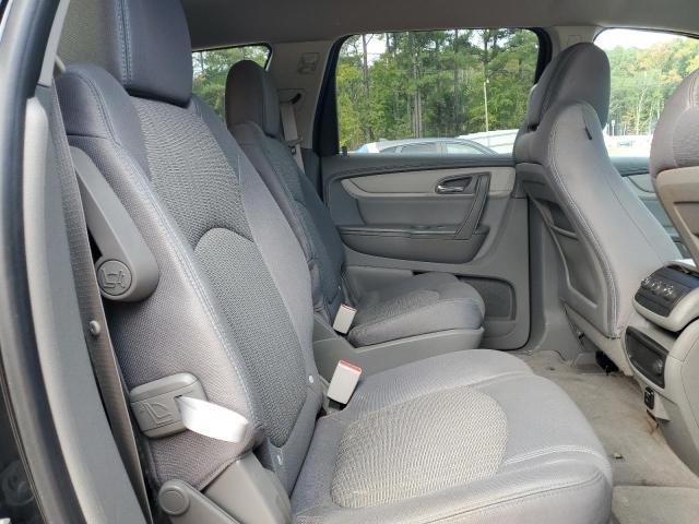 1GNKRGKDXFJ324106 - 2015 CHEVROLET TRAVERSE LT BLACK photo 10