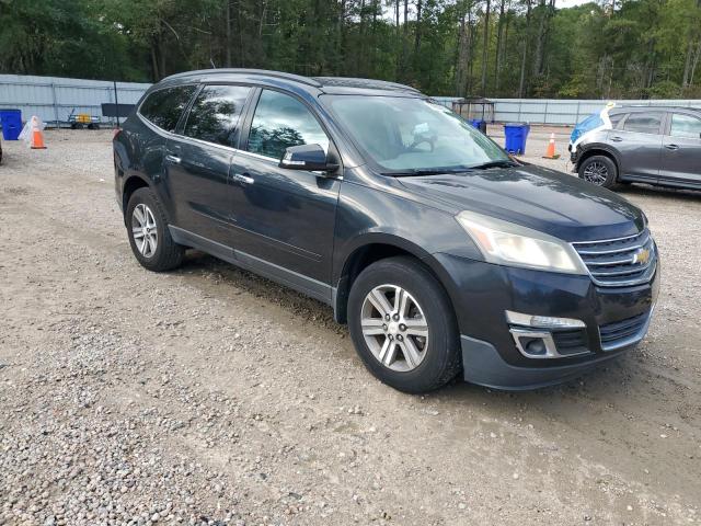 1GNKRGKDXFJ324106 - 2015 CHEVROLET TRAVERSE LT BLACK photo 4