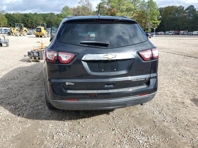 1GNKRGKDXFJ324106 - 2015 CHEVROLET TRAVERSE LT BLACK photo 6