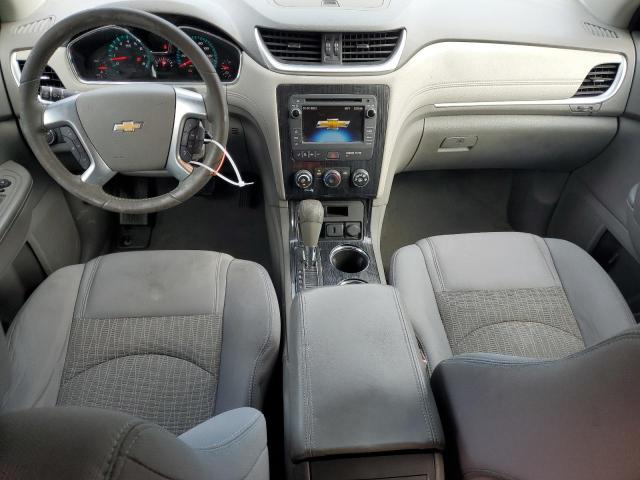 1GNKRGKDXFJ324106 - 2015 CHEVROLET TRAVERSE LT BLACK photo 8