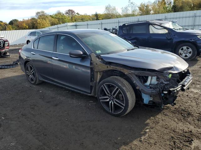 1HGCR2F57HA255253 - 2017 HONDA ACCORD SPORT ნაცრისფერი ფოტო 4