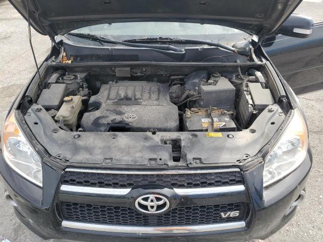 JTMYK4DV6AD003859 - 2010 TOYOTA RAV4 LIMITED BLACK photo 12