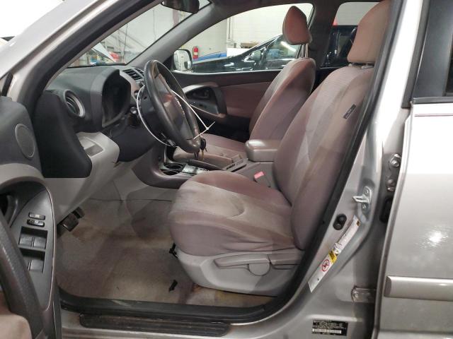 JTMZD33V375040168 - 2007 TOYOTA RAV4 SILVER photo 7
