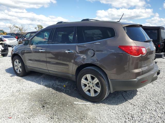 1GNER23D29S171217 - 2009 CHEVROLET TRAVERSE LT Kasztanowy zdjęcie 2