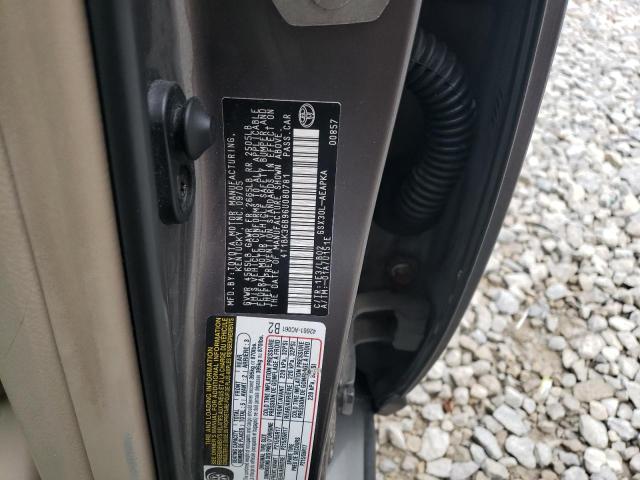 4T1BK36B96U080781 - 2006 TOYOTA AVALON XL 灰色 照片 12