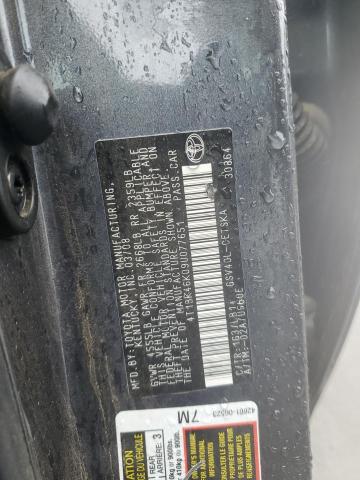 4T1BK46K09U077651 - 2009 TOYOTA CAMRY SE GRAY photo 13