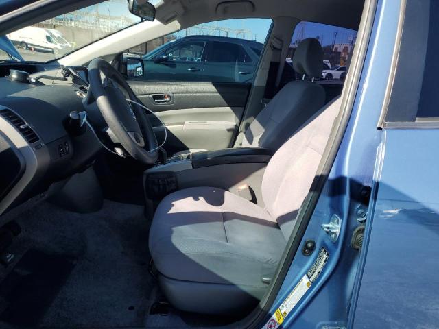 JTDKB20U387731588 - 2008 TOYOTA PRIUS BLUE photo 7