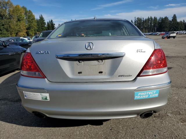 JH4KB16546C006403 - 2006 ACURA RL ვერცხლისფერი ფოტო 6