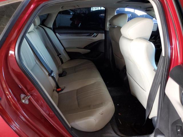 1HGCV1F9XJA164346 - 2018 HONDA ACCORD TOURING 勃艮第红 照片 10