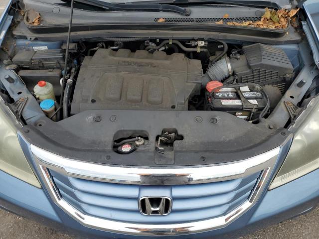 5FNRL38748B052763 - 2008 HONDA ODYSSEY EXL Կապույտ լուսանկար 12