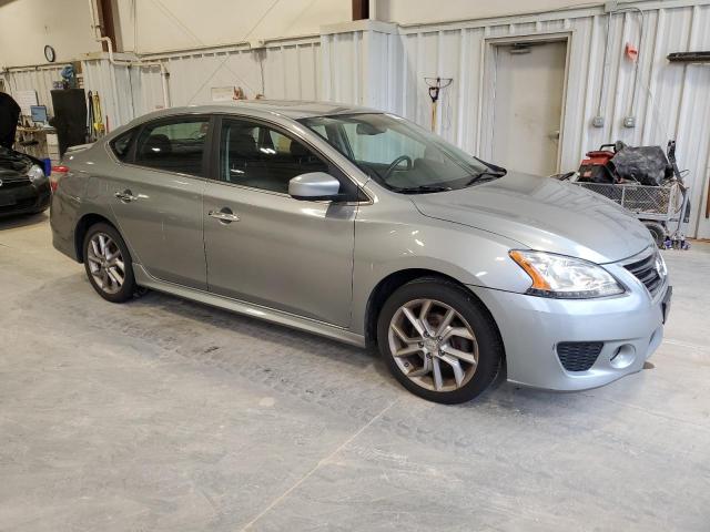 3N1AB7AP4DL743372 - 2013 NISSAN SENTRA S ნაცრისფერი ფოტო 4