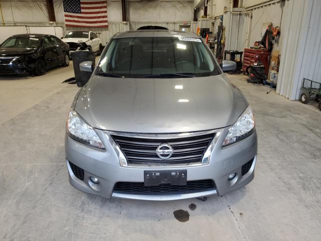 3N1AB7AP4DL743372 - 2013 NISSAN SENTRA S ნაცრისფერი ფოტო 5