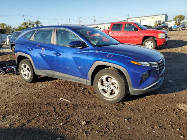 5NMJACAE6PH278411 - 2023 HYUNDAI TUCSON SE 蓝色 照片 4