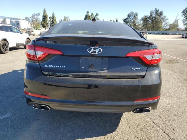 5NPE34AF9GH421378 - 2016 HYUNDAI SONATA SPORT BLACK photo 6