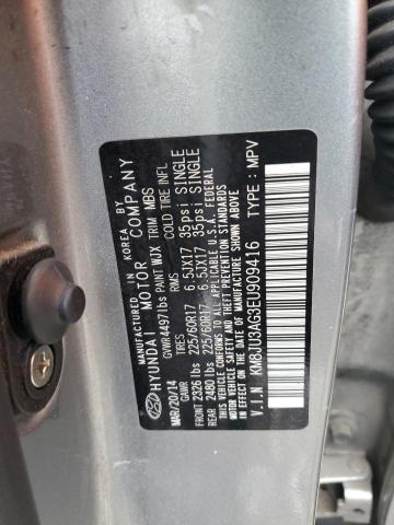 KM8JU3AG3EU909416 - 2014 HYUNDAI TUCSON GLS SILVER photo 13