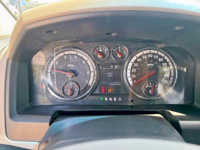 1D7RB1CTXAS118338 - 2010 DODGE RAM 1500 BROWN photo 8