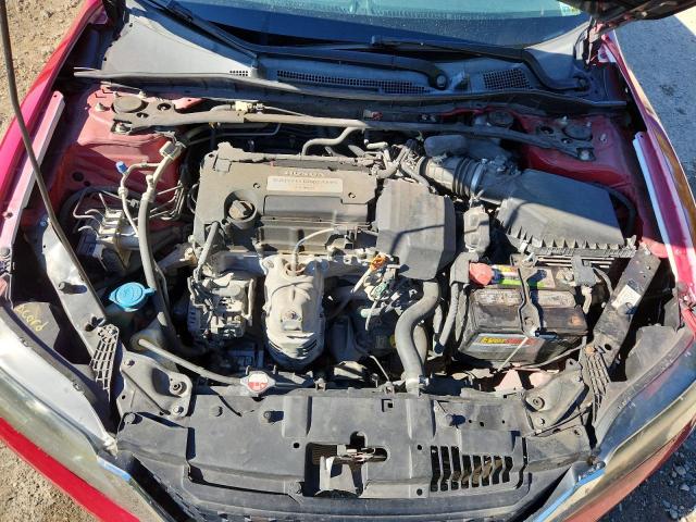 1HGCT1B82DA002802 - 2013 HONDA ACCORD EXL RED photo 11