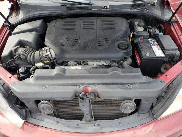 KNDJD735685835883 - 2008 KIA SORENTO EX MAROON photo 12