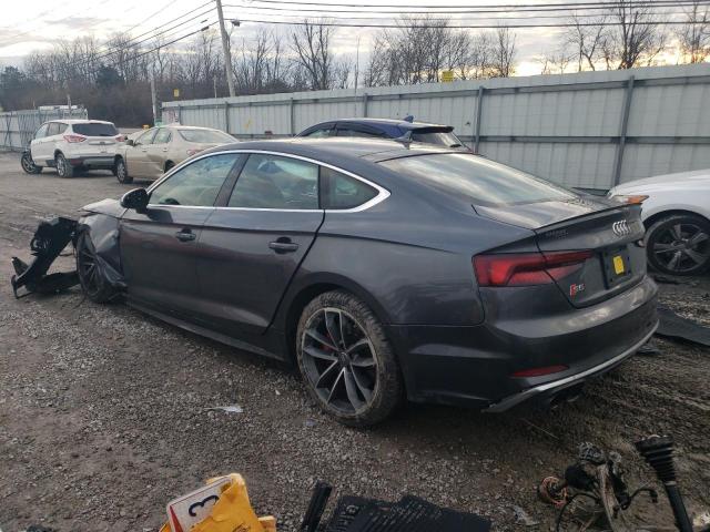 WAUC4CF58JA040664 - 2018 AUDI S5 PRESTIGE GRAY photo 2