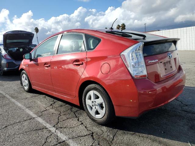 JTDKN3DU2B5316773 - 2011 TOYOTA PRIUS RED photo 2