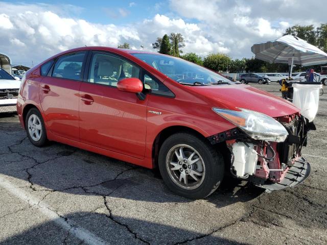 JTDKN3DU2B5316773 - 2011 TOYOTA PRIUS RED photo 4