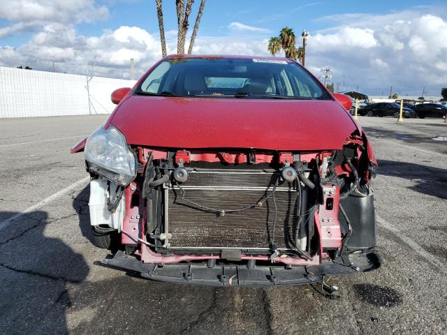 JTDKN3DU2B5316773 - 2011 TOYOTA PRIUS RED photo 5