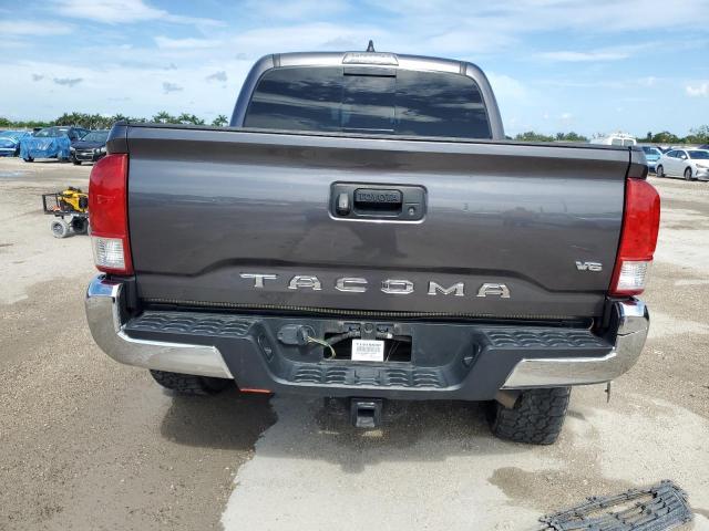 5TFAZ5CN5MX108660 - 2021 TOYOTA TACOMA DOUBLE CAB ნაცრისფერი ფოტო 6