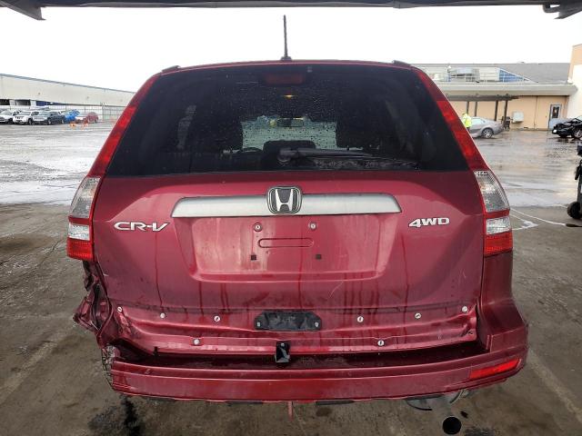 5J6RE4H72BL004936 - 2011 HONDA CR-V EXL RED photo 6