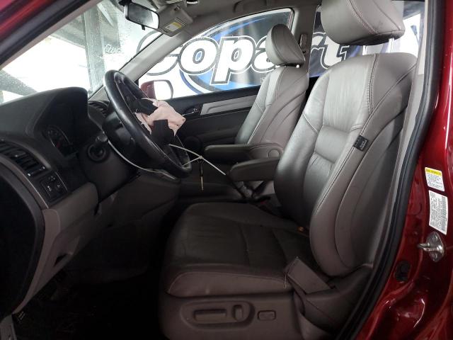 5J6RE4H72BL004936 - 2011 HONDA CR-V EXL RED photo 7