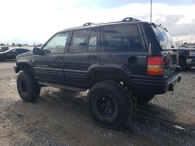 1J4GZ78Y4WC312654 - 1998 JEEP GRAND CHER LIMITED Գրաֆիտ լուսանկար 2