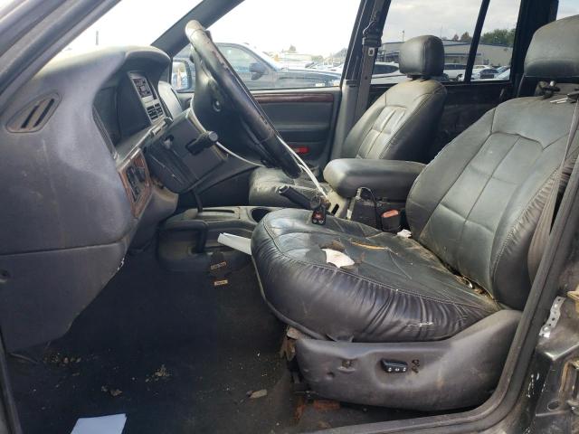 1J4GZ78Y4WC312654 - 1998 JEEP GRAND CHER LIMITED Գրաֆիտ լուսանկար 7