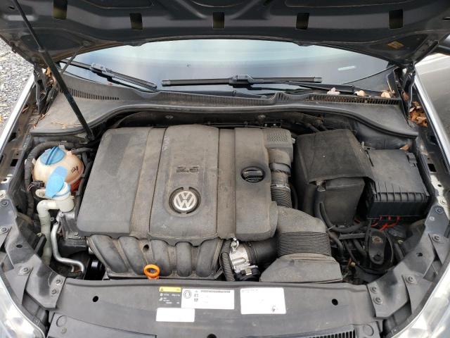 WVWDB7AJ6DW132808 - 2013 VOLKSWAGEN GOLF GRAY photo 12