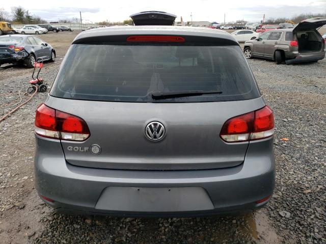 WVWDB7AJ6DW132808 - 2013 VOLKSWAGEN GOLF GRAY photo 6