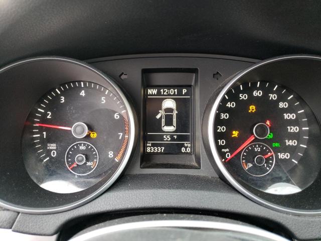 WVWDB7AJ6DW132808 - 2013 VOLKSWAGEN GOLF GRAY photo 9