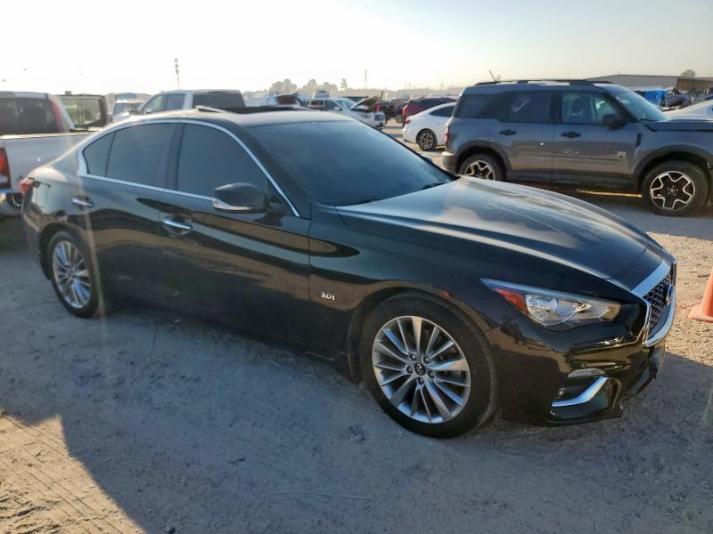 JN1EV7AR5KM555165 - 2019 INFINITI Q50 LUXE 黑色 照片 4