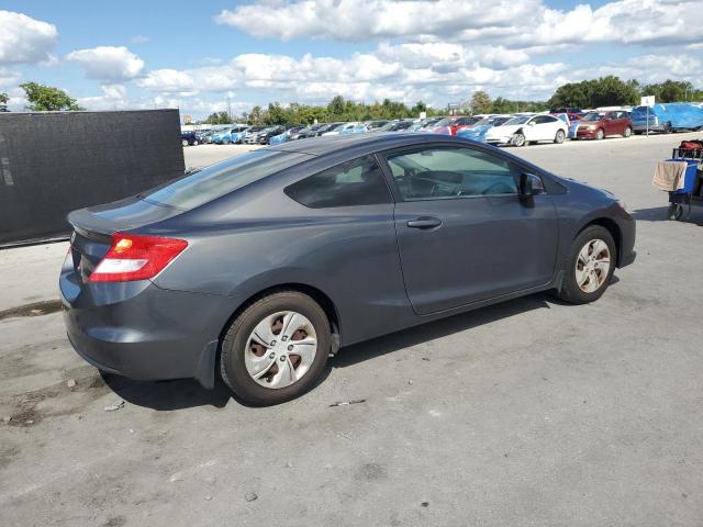 2HGFG3B55DH516633 - 2013 HONDA CIVIC LX GRAY photo 3