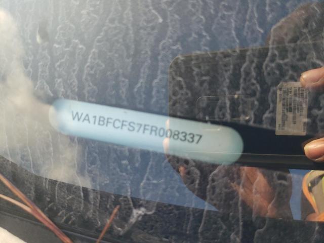 WA1BFCFS7FR008337 - 2015 AUDI Q3 PREMIUM PLUS შავი ფოტო 13