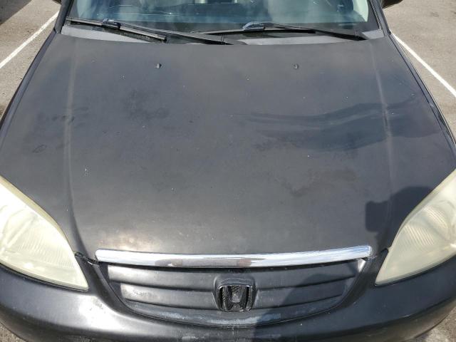 2HGES26721H502474 - 2001 HONDA CIVIC EX BLACK photo 11